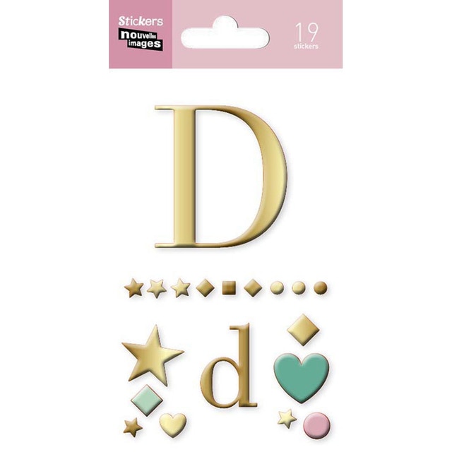 Stickers Nouvelles Images Nouvelles Images Letra D · NOUVELLES IMAGES