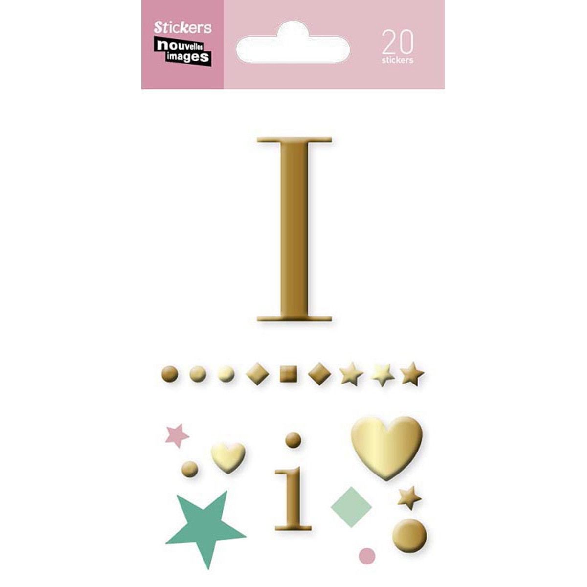 Stickers Nouvelles Images Nouvelles Images Letra I 1