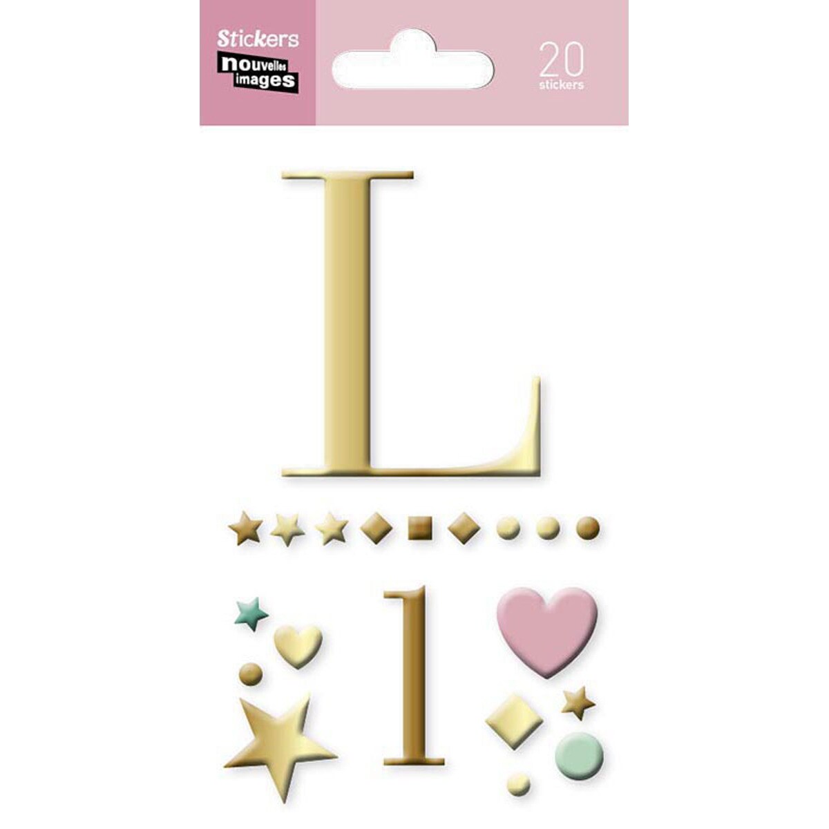 Stickers Nouvelles Images Nouvelles Images Letra L · NOUVELLES IMAGES