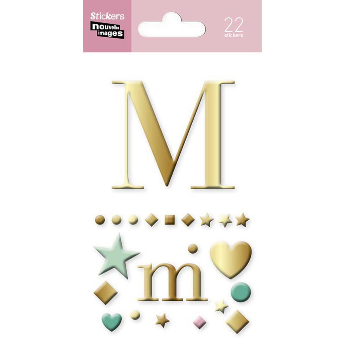 Stickers Nouvelles Images Nouvelles Images Letra M · NOUVELLES IMAGES