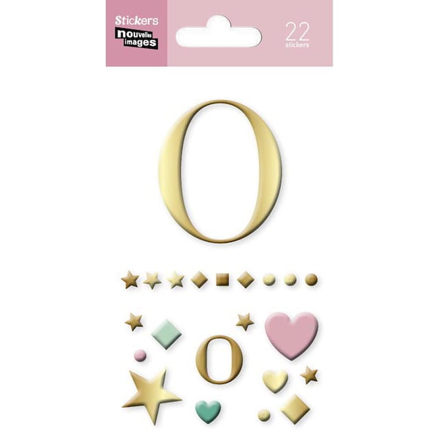 Imagen 0 de Stickers Draeger Letra O