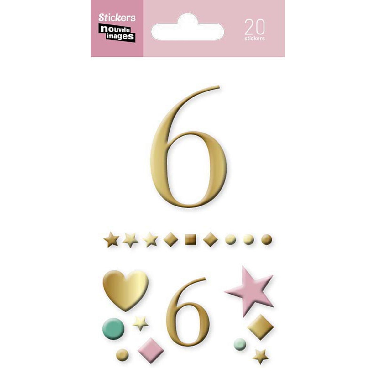 Imagem 0 de Autocolantes Número 6