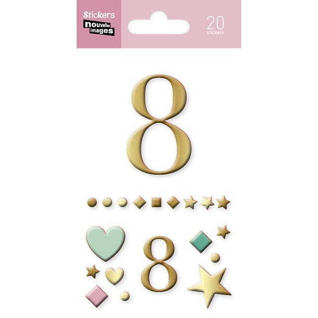 Imagem 0 de Stickers Nouvelles Images Nouvelles Images Número 8