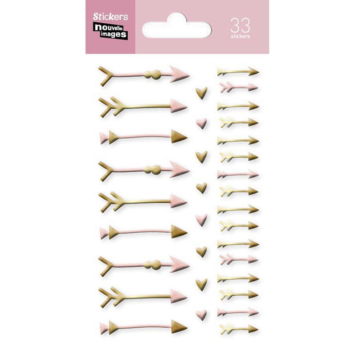 Stickers Nouvelles Images Flechas Douradas 1