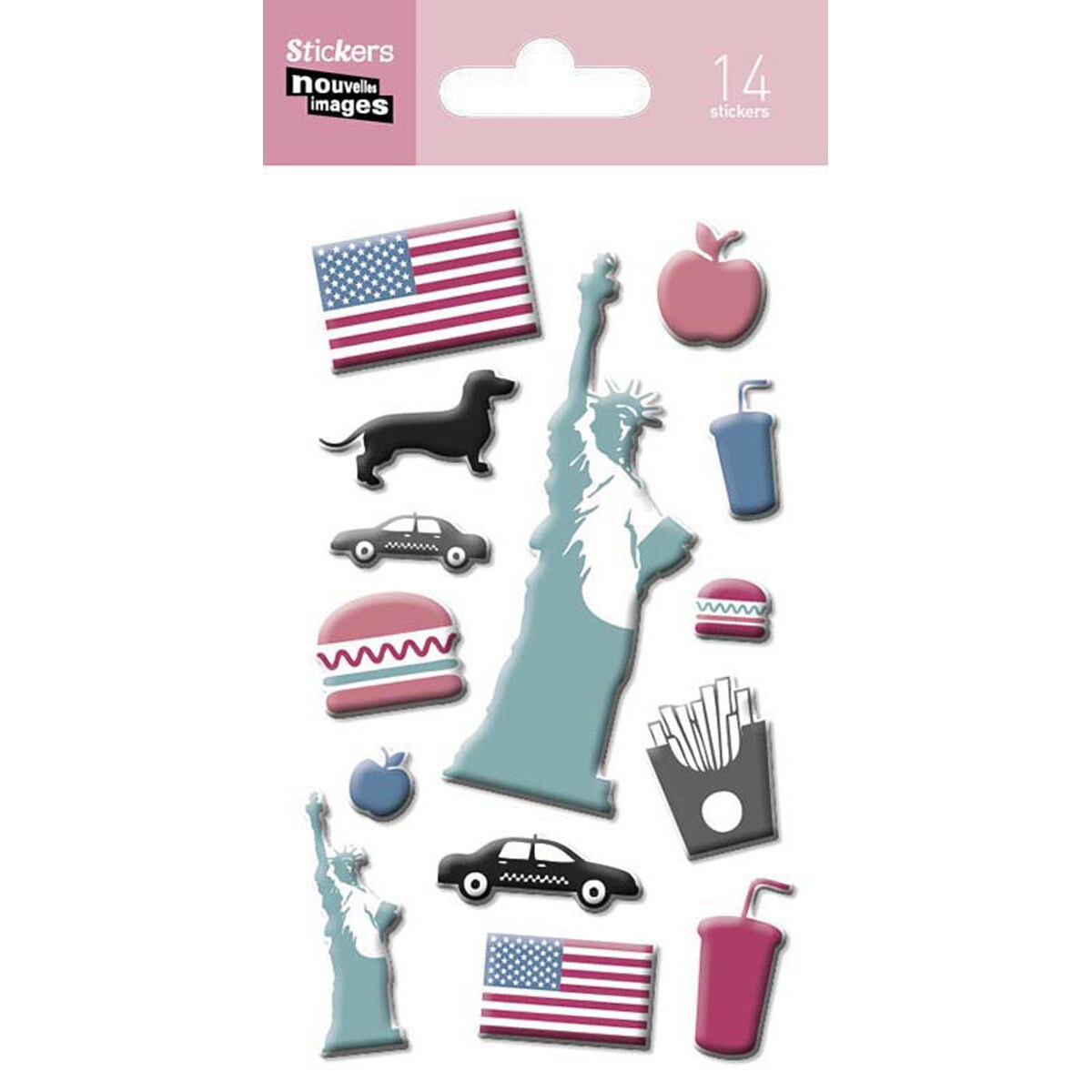 Autocolante New York 1