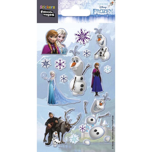 Imagem 0 de Stickers Disney Frozen Azul