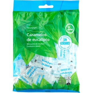 caramelos duros de eucalipto sin azúcar y sin gluten bolsa 125 g - El Corte Ingles