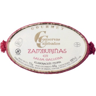 Vieiras em Molho Galego lata 111 g - Conservas De Cambados