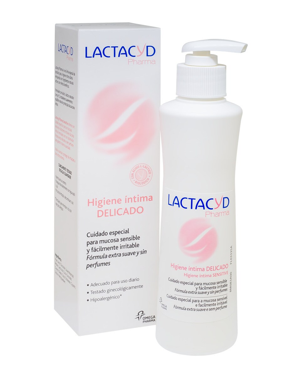 Gel Higiene Íntima diária Pharma Delicado Lactacyd 2