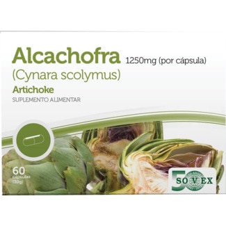 Alcachofra embalagem 60 cápsulas - Sovex