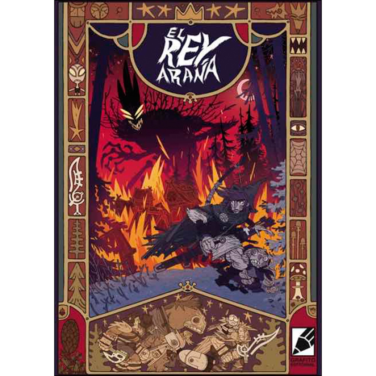 Imagem 0 de EL REY ARAÑA (Capa mole com abas)