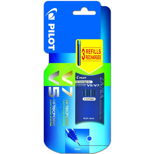 Imagen 0 de Recambio V7 Recargable Tinta Liquida Azul