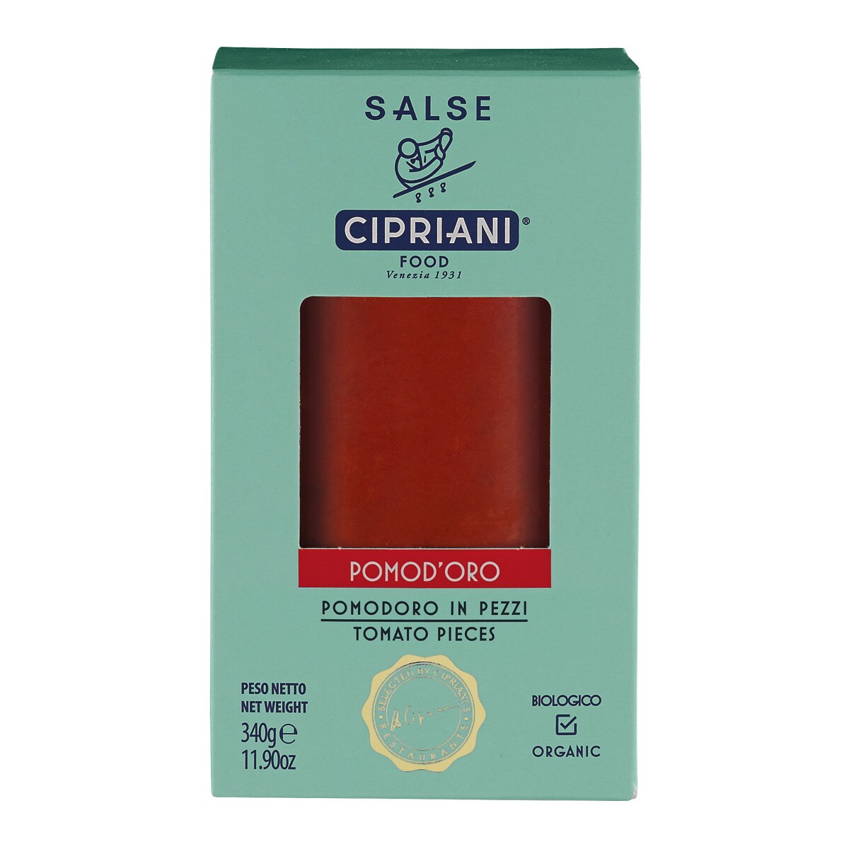Cipriani - Salsa De Tomate Cocido Pomodoro Biológico