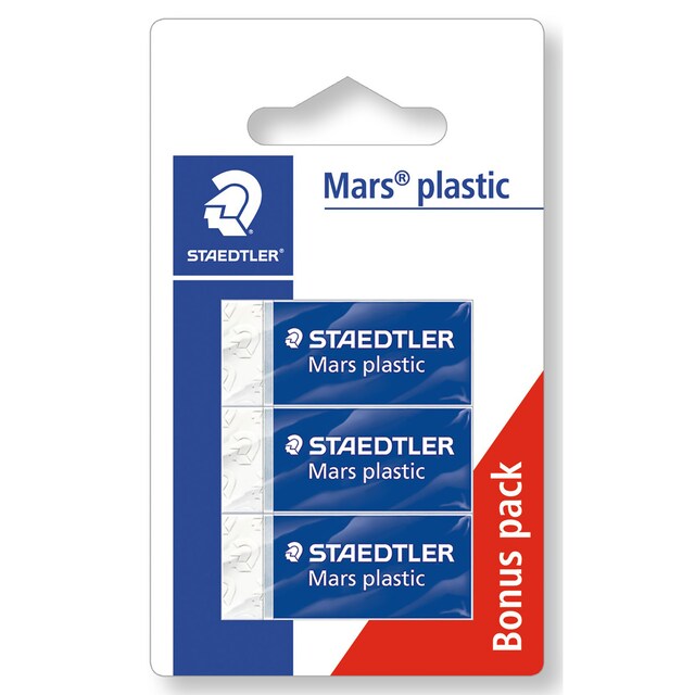 Imagen 0 de 3 Gomas para Borrar Lápiz sobre Papel Mars Plastic 526 Staedtler