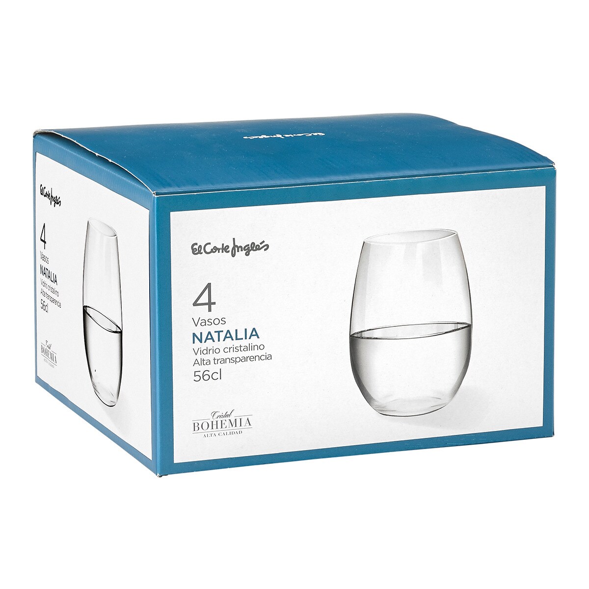 Juego de 4 vasos de agua Natalia El Corte Inglés · El Corte Inglés Juego de 4 vasos de agua Natalia El Corte Inglés · El Corte Inglés