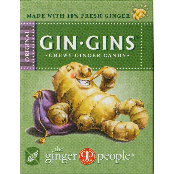 Ginger People Rebuçados de Gengibre embalagem 42 g
