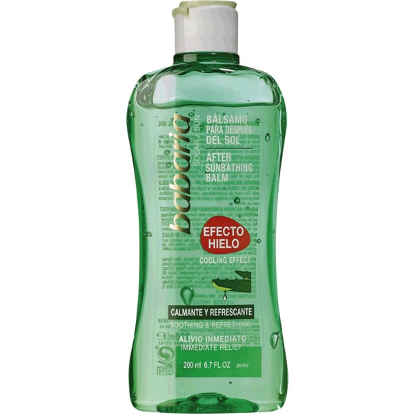 After-Sun Efeito Gelo com Aloe Vera embalagem 200 ml