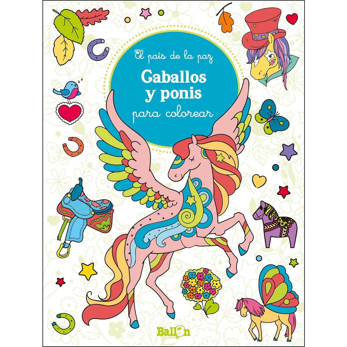 Caballos Y Ponis Para Colorear 1