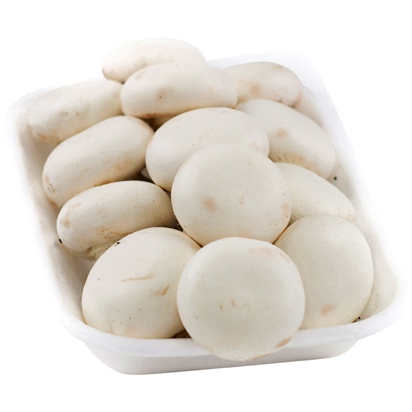 champiñón cultivado entero pie cortado bandeja 450 g