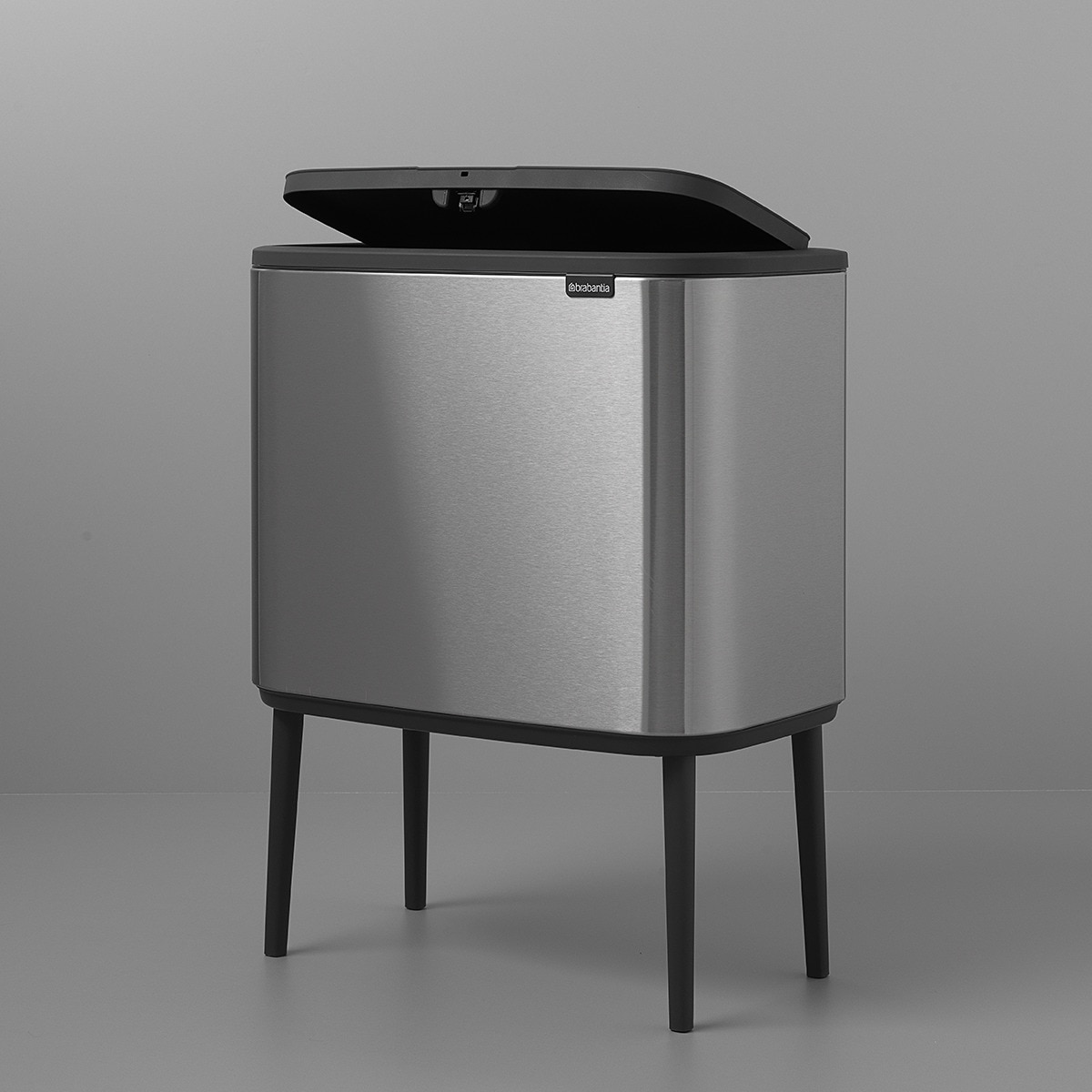 Balde do Lixo para Reciclagem BO Touch Bin 3 X 11 L Aço-8