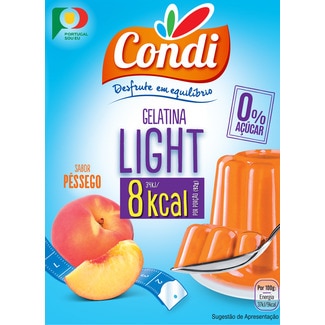 Gelatina Light de Pêssego embalagem 30 g - Condi