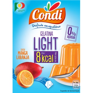 Gelatina Light de Manga e Laranja embalagem 30 g - Condi