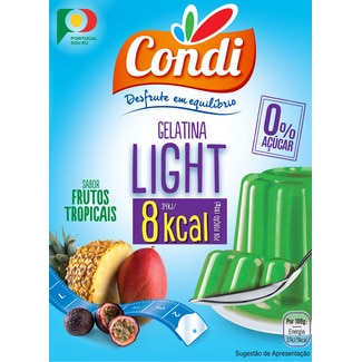 Gelatina Light de Frutos Tropicais embalagem 30 g - Condi