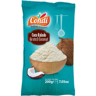 Coco Ralado embalagem 200 g - Condi