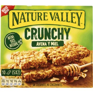 Nature Valley Barras de Cereais com Aveia e Mel Pack 10 embalagem 210 g