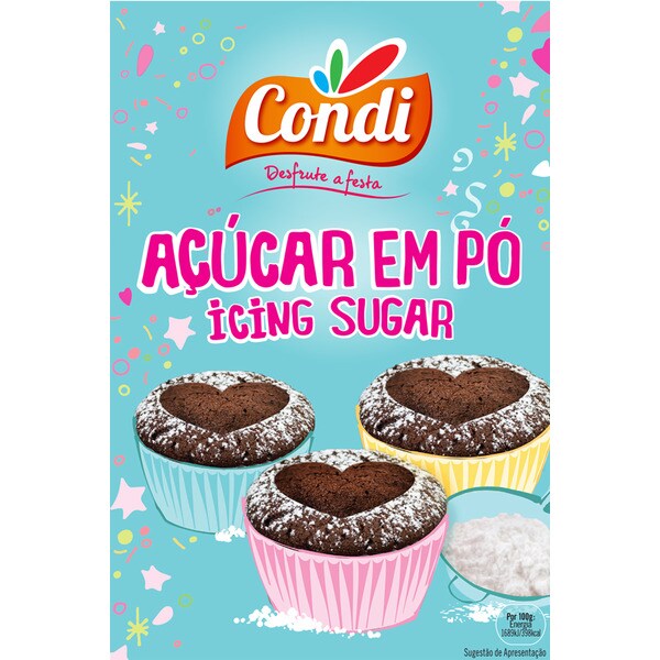Condi Açúcar em Pó embalagem 250 g