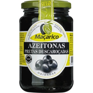 Azeitonas Pretas Descaroçadas 345 g - Maçarico