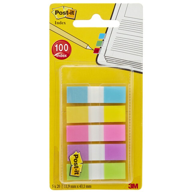 Imagen 0 de Post-it® Banderitas Adhesivas Reposicionables 3M