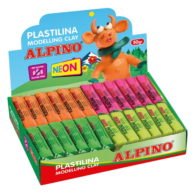 Imagen 0 de Plastilina 50 grs Alpino