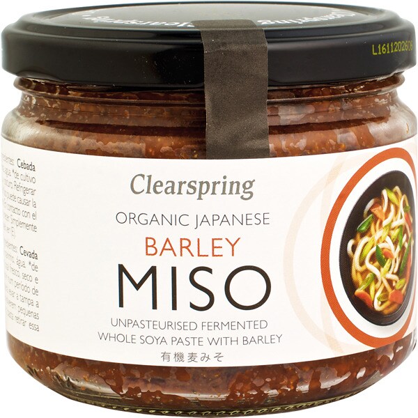salsa Miso de cebada no pasteurizado ecológico estuche 487