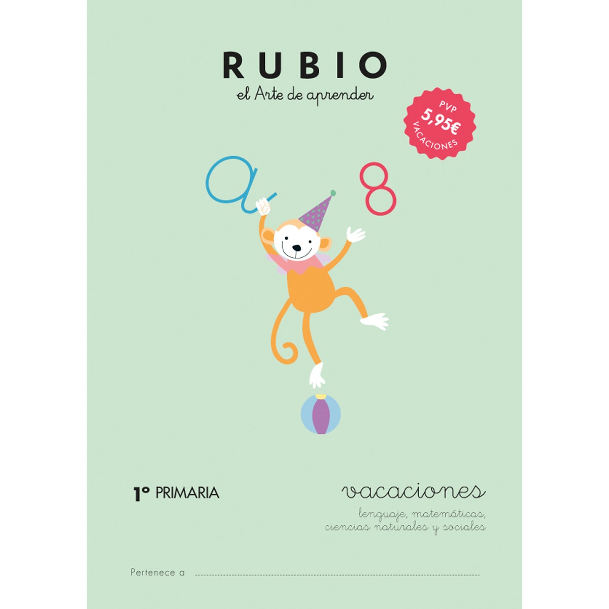 Imagen 0 de Vacaciones RUBIO (1.º de Primaria)  (Tapa blanda)