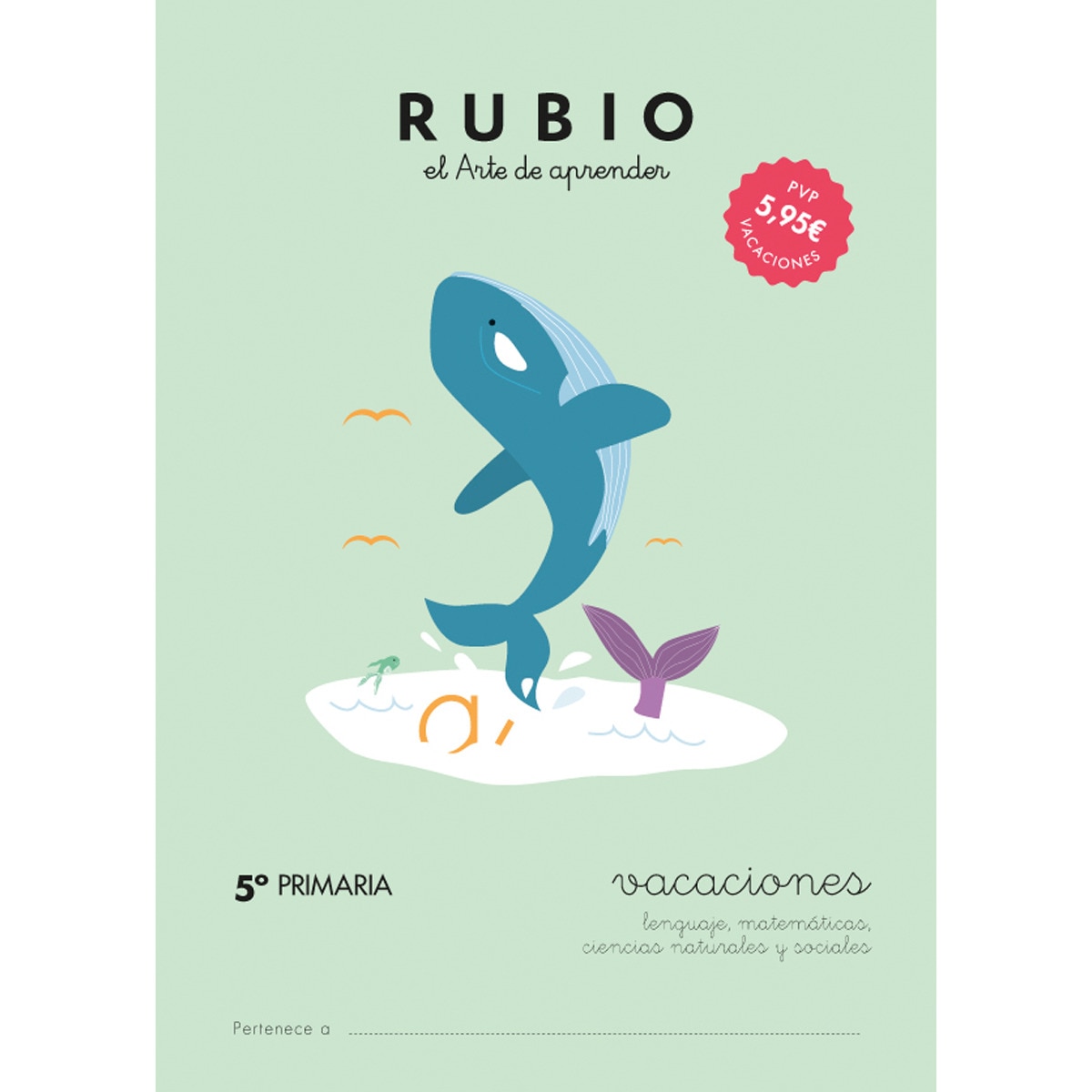 Imagen 0 de Vacaciones RUBIO (5.º de Primaria)  (Tapa blanda)