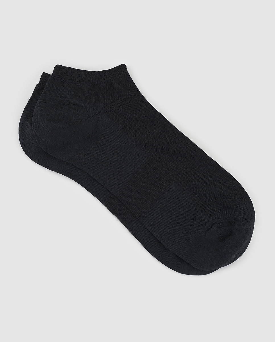 Calcetines de hombre ZD tobilleros - Negro Negro-1