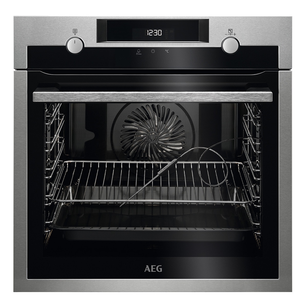 Horno multifunción AEG pirolítico - BPE546120M Inox-1