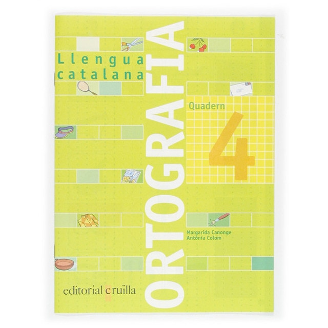 Imagen 0 de Quadern ortografia 4. Llengua catalana