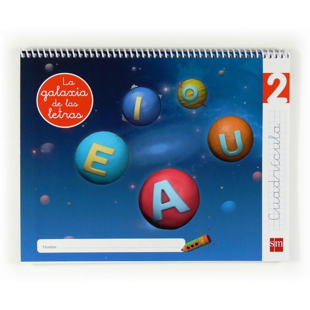 Imagen 0 de Lectoescritura 2, Cuadrícula. La galaxia de las letras