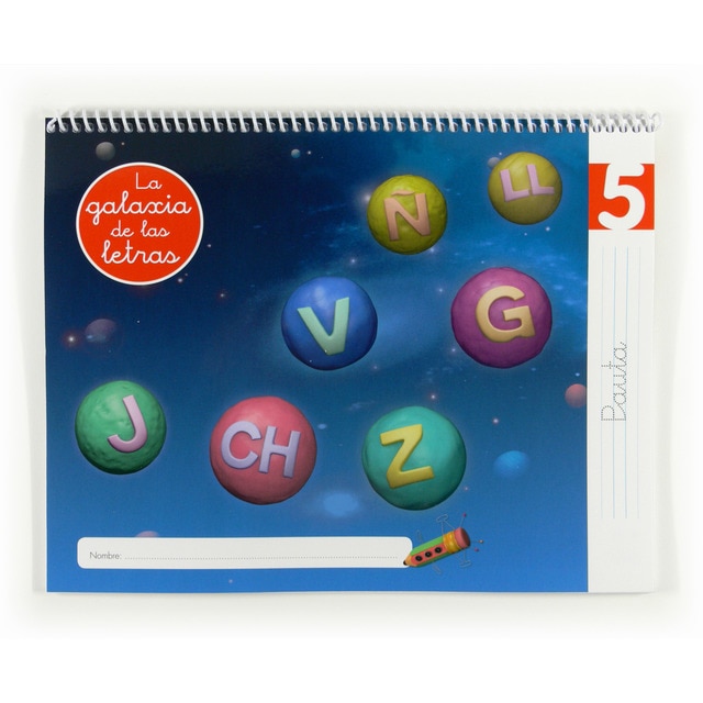 Imagen 0 de Lectoescritura 5, Pauta. La galaxia de las letras