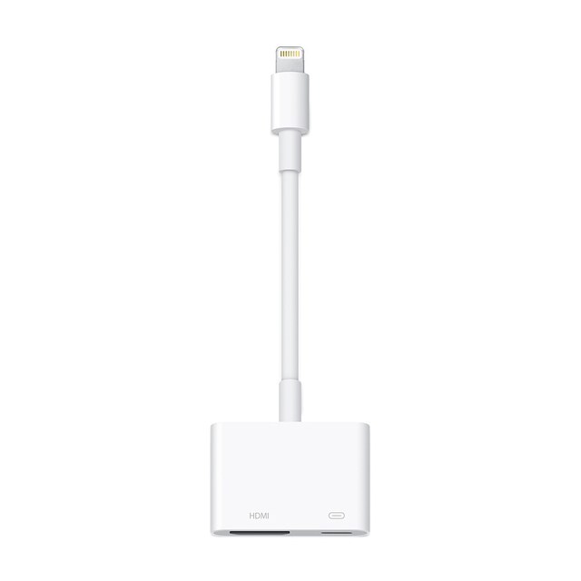 Imagen 0 de Adaptador de conector Apple Lightning a AV digital