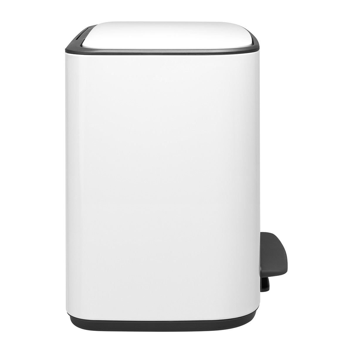 Balde do Lixo com Pedal para Reciclagem BO - 3X11 L Branco-5