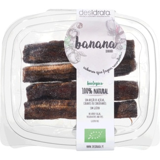 Banana Passa Desidratada sem Glúten Biológica embalagem 100 g - Desidrata