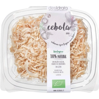 Cebola Desidratada sem Glúten Biológica embalagem 70 g - Desidrata