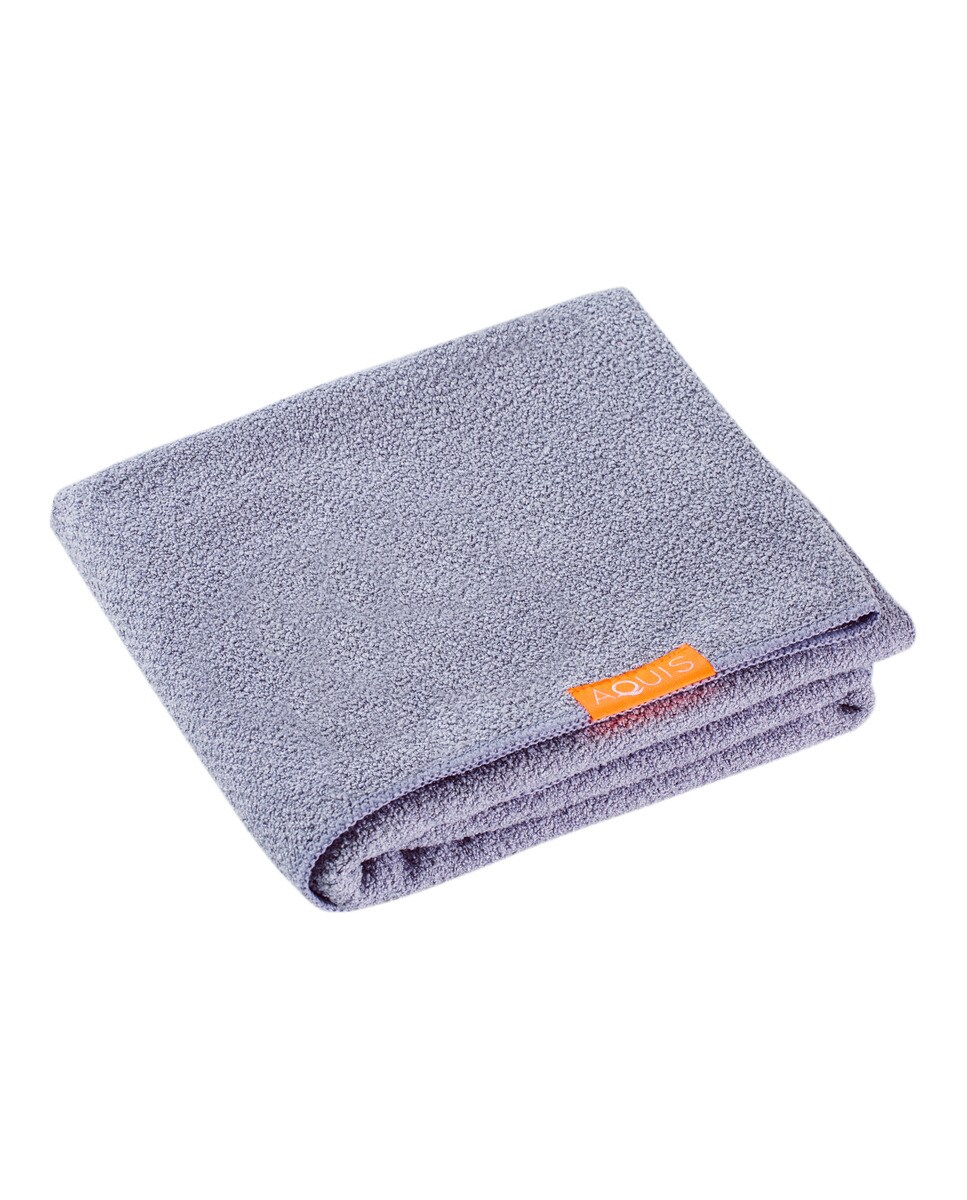 Aquis - Toalla Para Cabello Corto Cloudy Berry