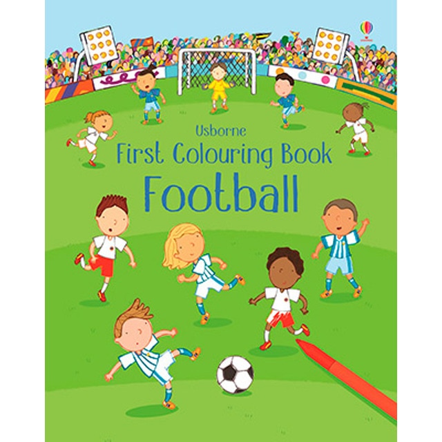 First Colouring Book Football 1