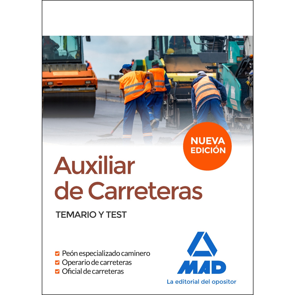 Imagem 0 de Auxiliar de carreteras. Temario y test.