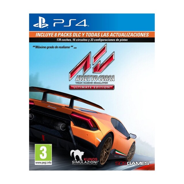 Imagem 0 de Assetto Corsa: Ultimate Edition - PlayStation 4