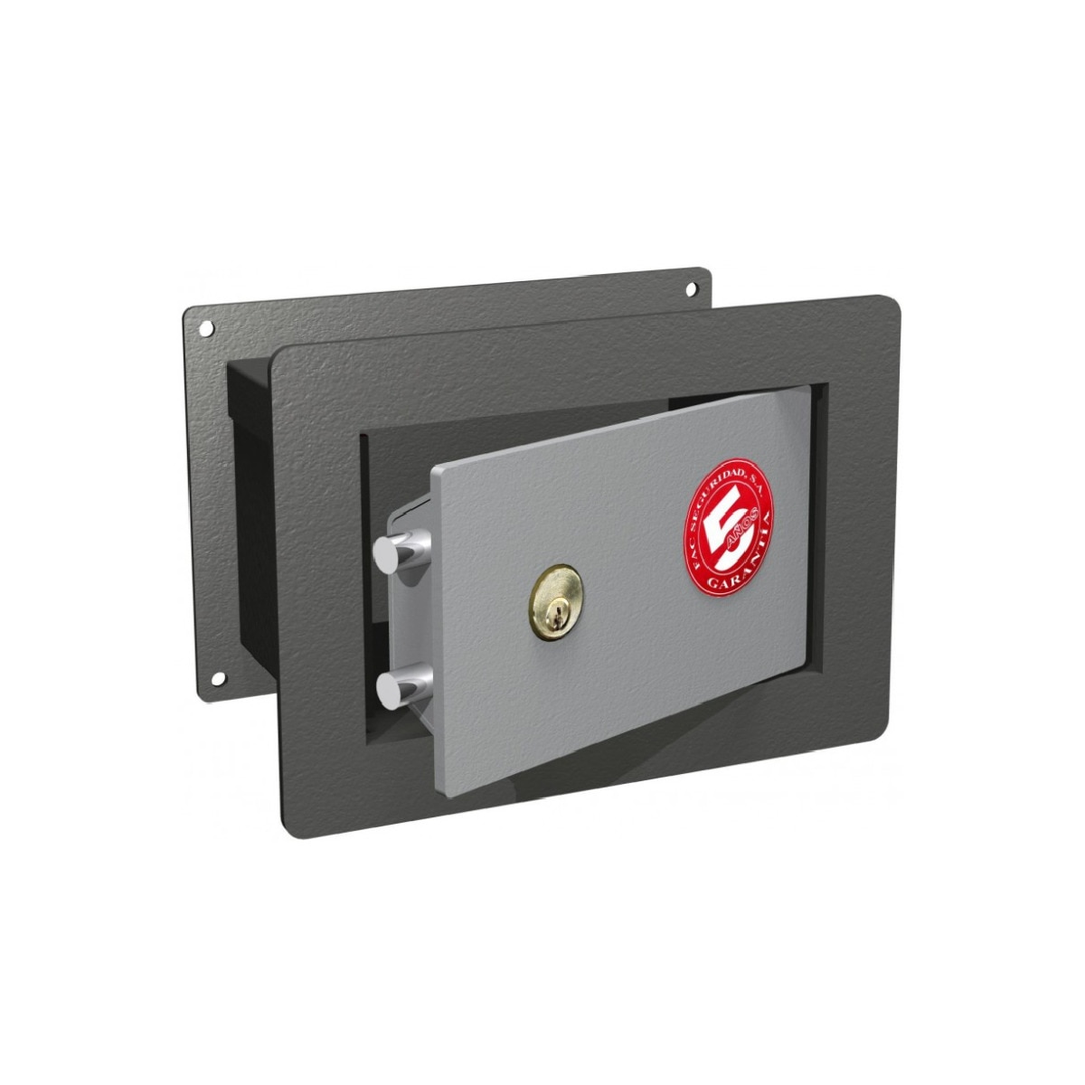 Caja Fuerte de Empotrar a Pared 100-Mini LL Metalizado-1
